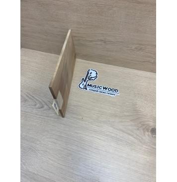 Орех Американский Заболонь заготовка накладки на головку грифа Тангент АА 5х140-118х235 мм-5