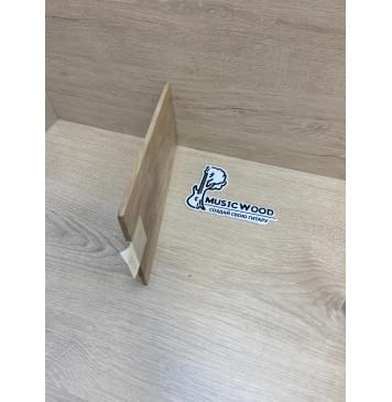 Орех Американский Заболонь заготовка накладки на головку грифа Тангент АА 5х140-118х250 мм-6