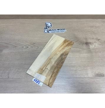 Клён Американский заготовка накладки на головку грифа Смешанный АА 4х125х255 мм-2