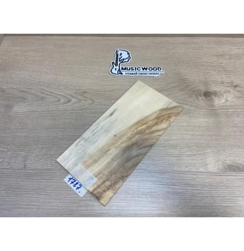 Клён Американский заготовка накладки на головку грифа Смешанный АА 4х125х255 мм-0