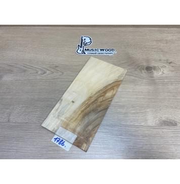 Клён Американский заготовка накладки на головку грифа Смешанный АА 4.5х125х255 мм-0