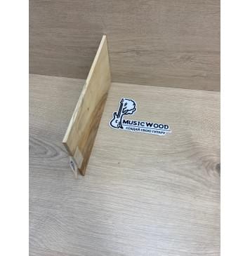 Клён Американский заготовка накладки на головку грифа Смешанный АА 4.5х125х255 мм-5