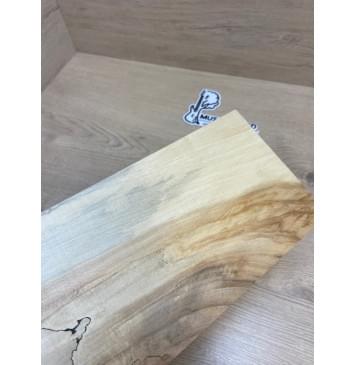 Клён Американский заготовка накладки на головку грифа Смешанный АА 4.5х125х255 мм-4