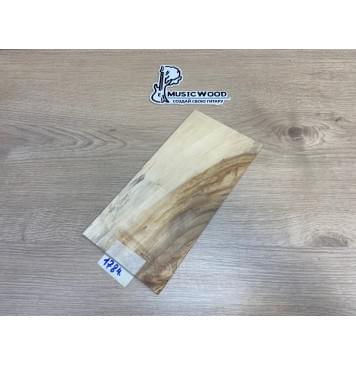 Клён Американский заготовка накладки на головку грифа Смешанный АА 3х125х255 мм-0