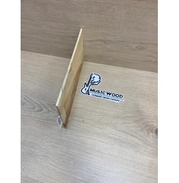 Клён Американский заготовка накладки на головку грифа Смешанный АА 3х125х255 мм-5