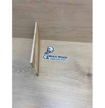 Клён Американский Волнистый заготовка накладки на головку грифа Смешанный ААА Волна АА 5х125х240 мм-5