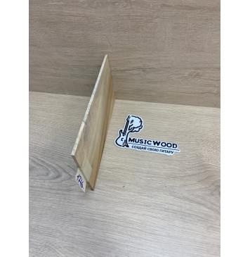 Клён Американский Волнистый заготовка накладки на головку грифа Смешанный ААА Волна АА 4х125х240 мм-6