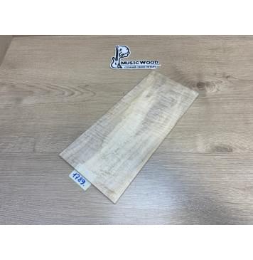 Клён Американский Волнистый заготовка накладки на головку грифа Тангент ААА Волна ААА 4.2х154-134х315 мм-0