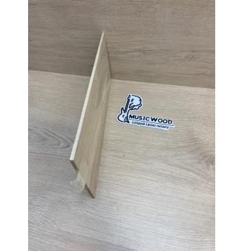 Клён Американский Волнистый заготовка накладки на головку грифа Тангент ААА Волна ААА 4.5х155-134х315 мм-5