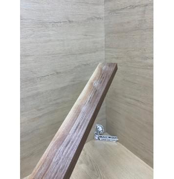 Орех Американский Заболонь заготовка грифа для Безголовой гитары Радиал А 23х60х552 мм (АКЦИЯ)-7