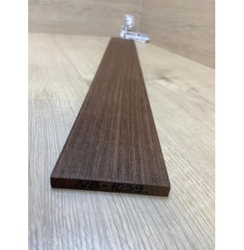 Венге заготовка накладки для бас-гитары Радиал АА 11х94х760 мм-1