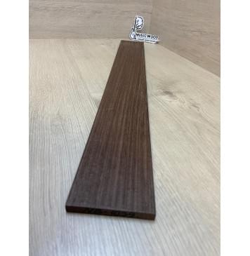 Венге заготовка накладки для бас-гитары Радиал АА 11х94х760 мм-2