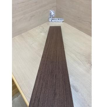 Венге заготовка накладки для бас-гитары Радиал АА 11х94х760 мм-6