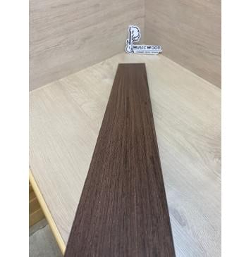 Венге заготовка накладки для бас-гитары Радиал АА 11х94х760 мм-5