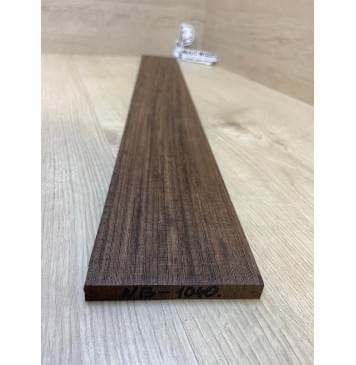 Венге заготовка накладки для бас-гитары Радиал АА 11х93х760 мм-1