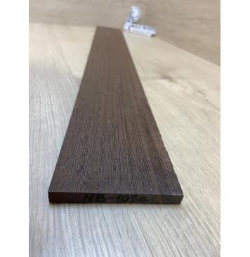 Венге заготовка накладки для бас-гитары Радиал АА 10х93х760 мм-1