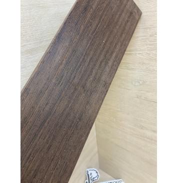 Венге заготовка накладки для бас-гитары Радиал АА 10х93х760 мм-10