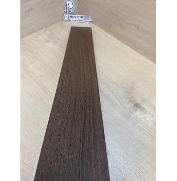 Венге заготовка накладки для бас-гитары Радиал АА 10х93х760 мм-9