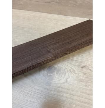 Венге заготовка накладки для бас-гитары Радиал АА 10х94х760 мм-1