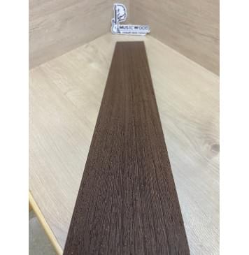 Венге заготовка накладки для бас-гитары Радиал АА 10х94х760 мм-1