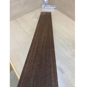 Венге заготовка накладки для бас-гитары Радиал АА 10х94х760 мм-3