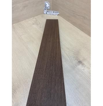 Венге заготовка накладки для бас-гитары Радиал АА 10х94х760 мм-9