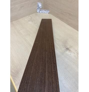 Венге заготовка накладки для бас-гитары Радиал АА 9.5х94х760 мм-6