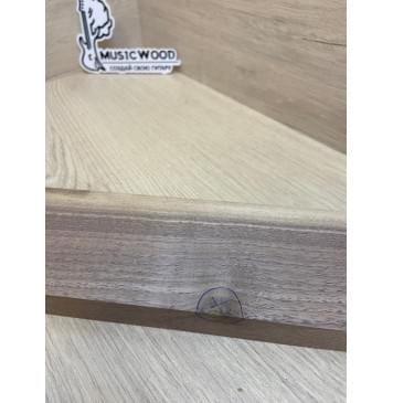 Орех Американский Заболонь заготовка грифа для Безголовой гитары Радиал А 24х80х560 мм-1