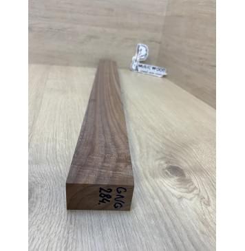 Орех Американский заготовка грифа для Безголовой гитары Смешанный АА 32х60х570 мм-1