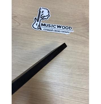 Граб Black заготовка для бриджа акустической гитары Смешанный ААА 10.5х50х190 мм-5