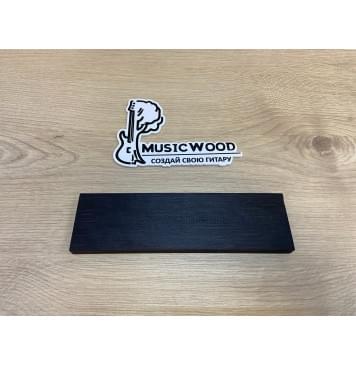 Граб Black заготовка для бриджа акустической гитары Смешанный ААА 11х50х190 мм-0