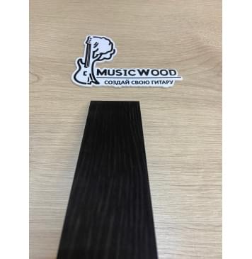 Граб Black заготовка для бриджа акустической гитары Смешанный ААА 11х50х190 мм-2