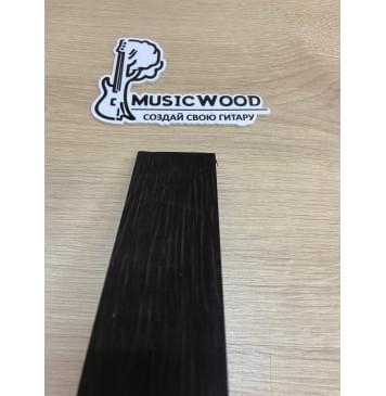 Граб Black заготовка для бриджа акустической гитары Смешанный ААА 11х50х190 мм-3