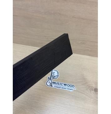 Граб Black заготовка для бриджа акустической гитары Смешанный ААА 11х50х190 мм-4