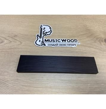 Граб Black заготовка для бриджа акустической гитары Смешанный ААА 10х42х190 мм-0
