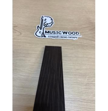Граб Black заготовка для бриджа акустической гитары Смешанный ААА 10х42х190 мм-3