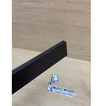 Граб Black заготовка для бриджа акустической гитары Смешанный ААА 10х42х190 мм-1