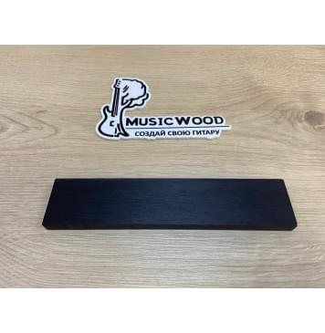 Граб Black заготовка для бриджа акустической гитары Смешанный ААА 10х40х190 мм-0