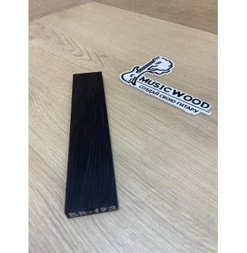 Граб Black заготовка для бриджа акустической гитары Смешанный ААА 10х40х190 мм-1