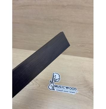 Граб Black заготовка для бриджа акустической гитары Смешанный ААА 10х40х190 мм-3
