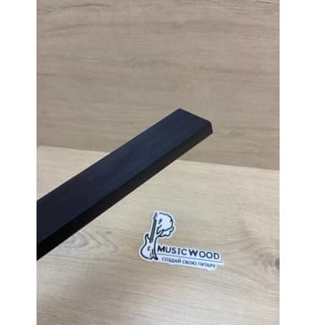 Граб Black заготовка для бриджа акустической гитары Смешанный ААА 10х40х190 мм-4