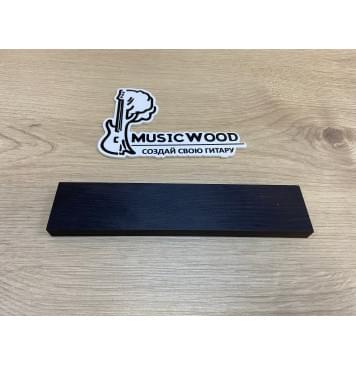 Граб Black заготовка для бриджа акустической гитары Смешанный ААА 10.5х40х185 мм-0