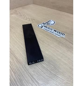 Граб Black заготовка для бриджа акустической гитары Смешанный ААА 10.5х40х185 мм-1