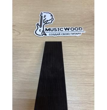 Граб Black заготовка для бриджа акустической гитары Смешанный ААА 10.5х40х185 мм-3
