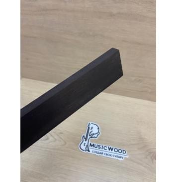 Граб Black заготовка для бриджа акустической гитары Смешанный ААА 10.5х40х185 мм-2