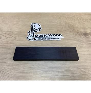 Граб Black заготовка для бриджа акустической гитары Смешанный ААА 10.5х41.5х185 мм-0