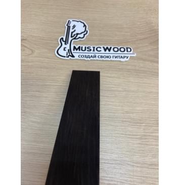 Граб Black заготовка для бриджа акустической гитары Смешанный ААА 10.5х41.5х185 мм-4