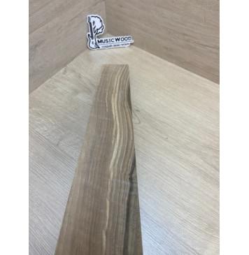 Орех Грецкий Волнистый Заболонь заготовка накладки для электрогитары Смешанный ААА Волна АА 12х73х565 мм-5