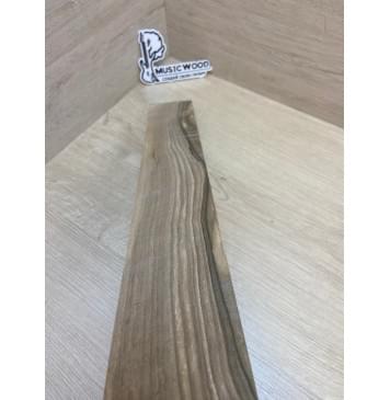 Орех Грецкий Волнистый Заболонь заготовка накладки для электрогитары Смешанный ААА Волна АА 12х73х565 мм-4