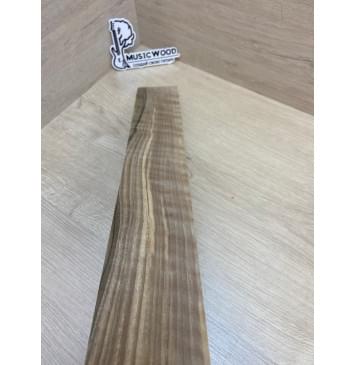 Орех Грецкий Волнистый Заболонь заготовка накладки для электрогитары Смешанный ААА Волна АА 12х73х565 мм-6
